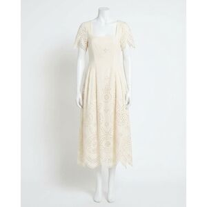 NEW CLEOBELLA yesenia midi dress in ivory
